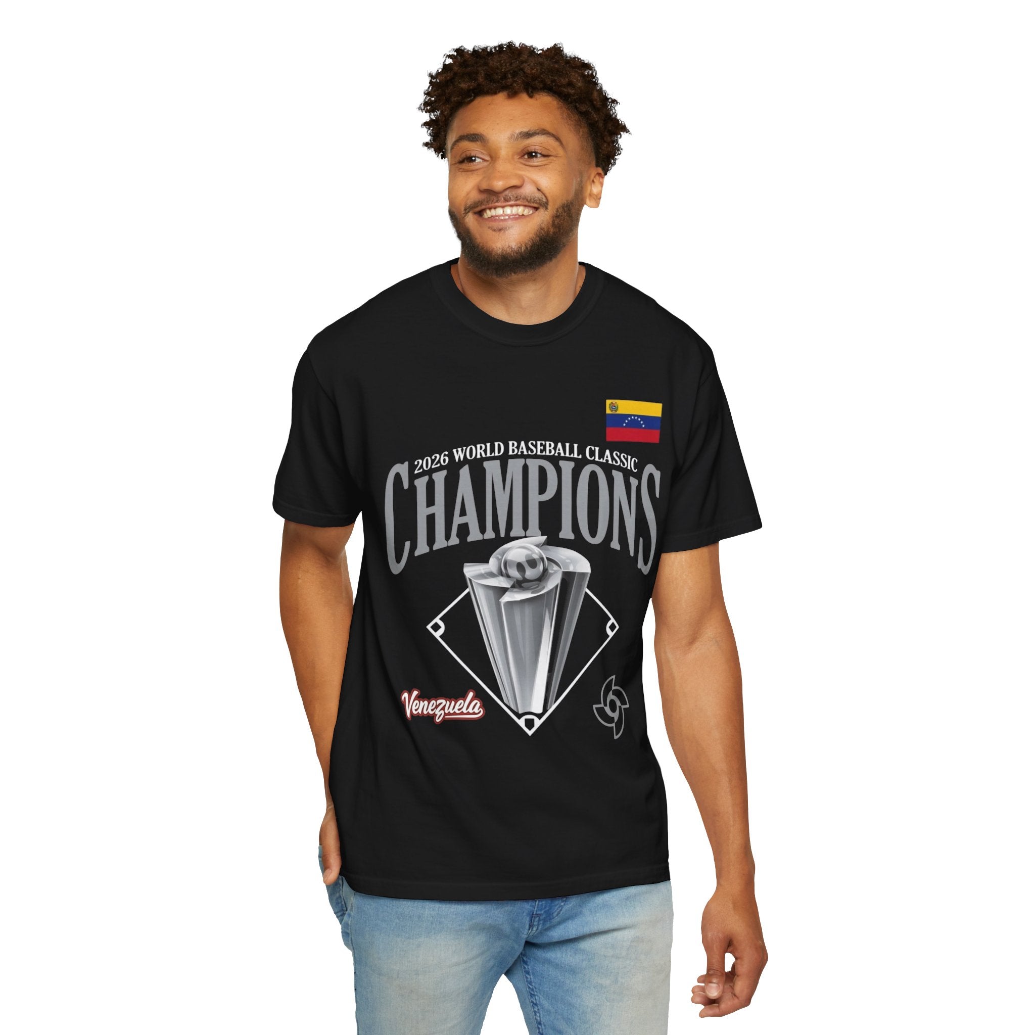 VENEZUELA CAMPEONES - Unisex Garment-Dyed T-shirt