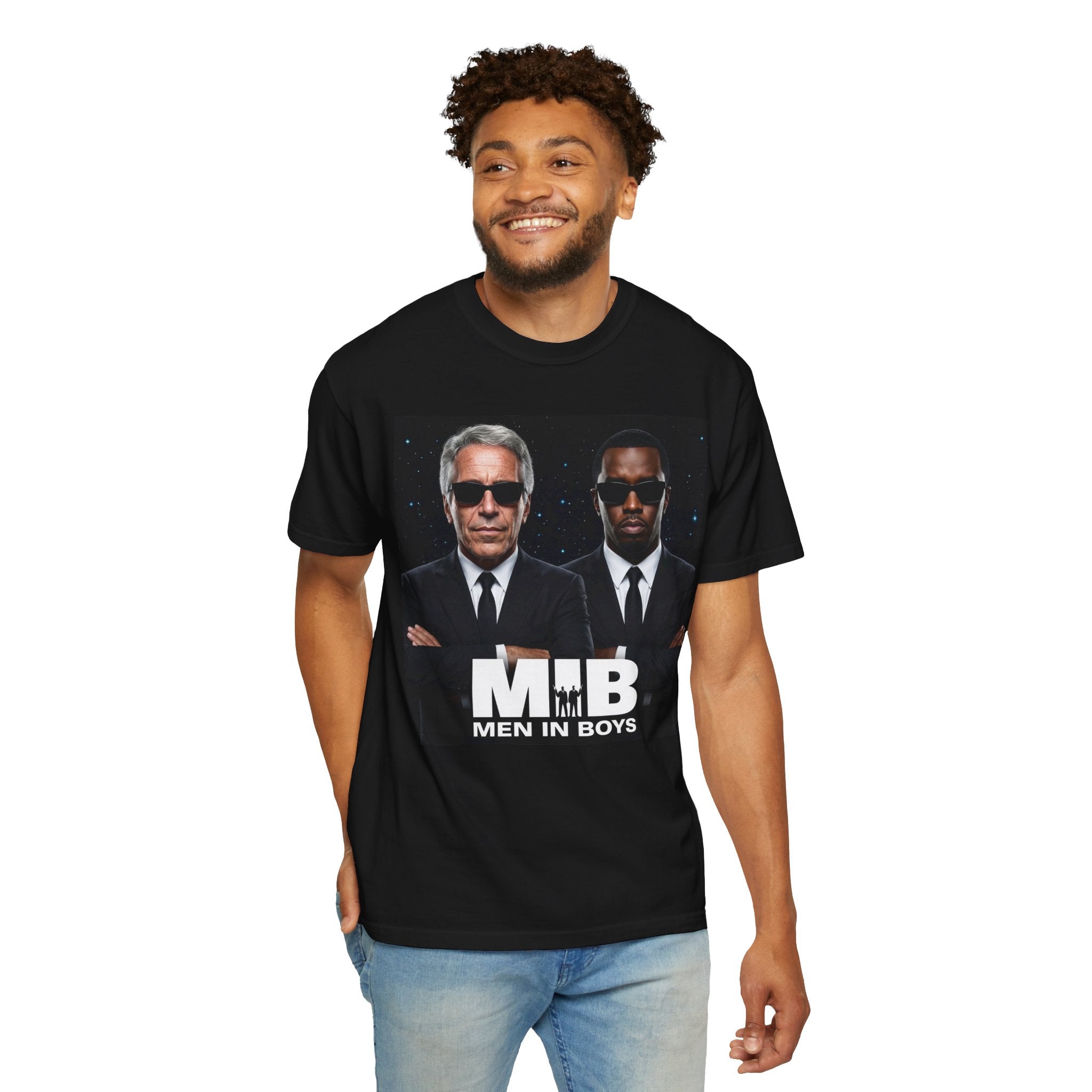 MEN IN BOYS  - Unisex Garment-Dyed T-shirt