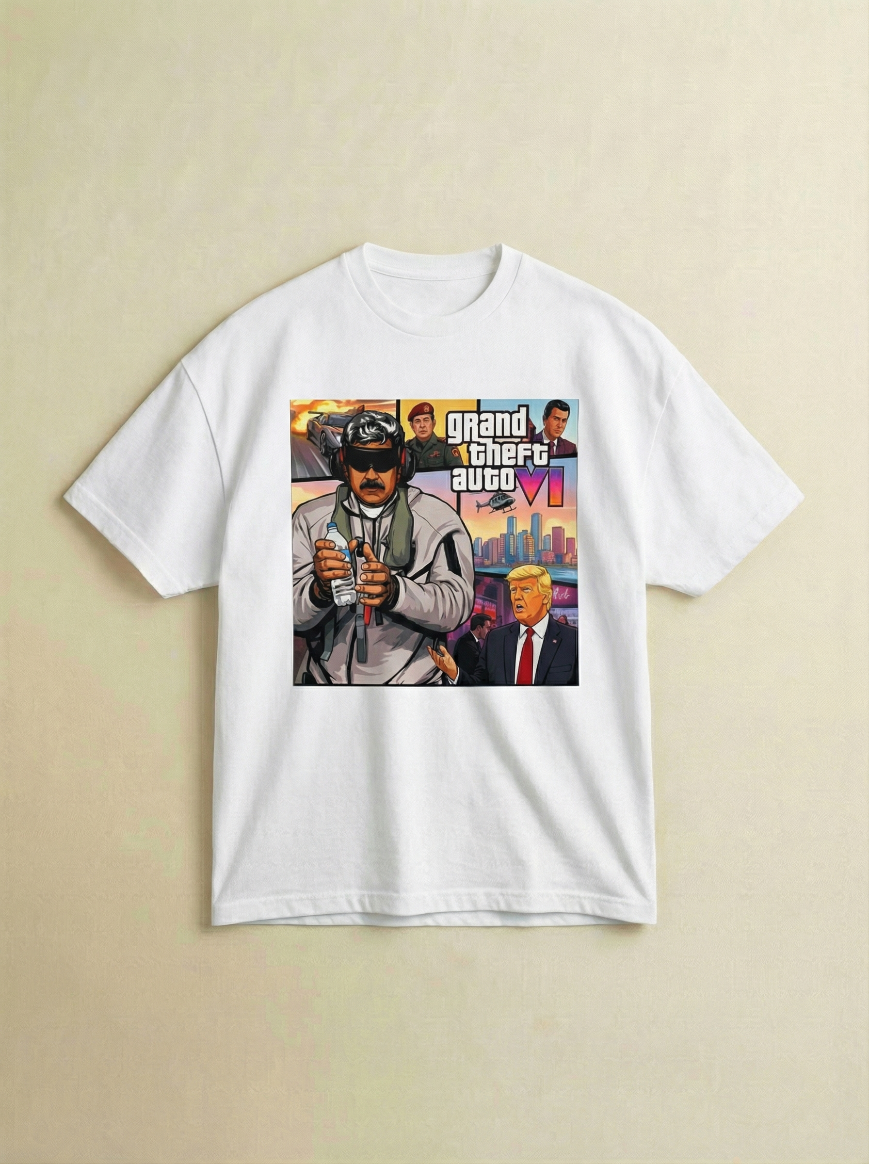 M4DURO GTA 6 - Unisex Garment-Dyed T-shirt