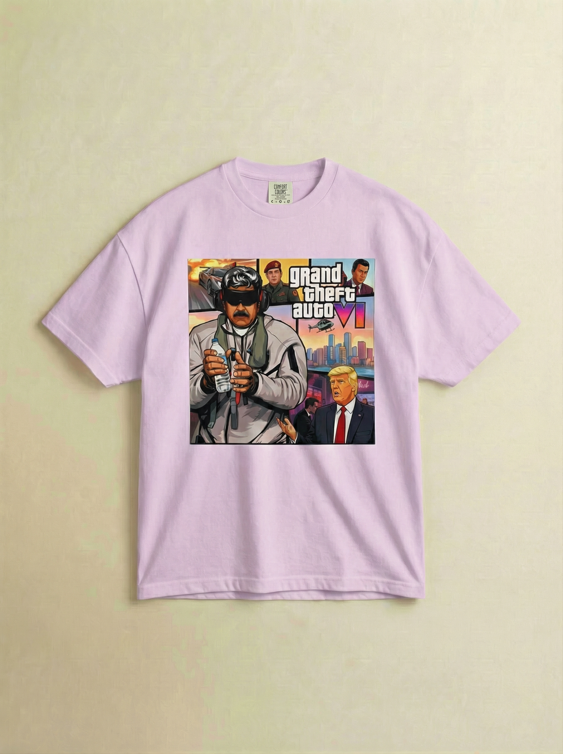 M4DURO GTA 6 - Unisex Garment-Dyed T-shirt