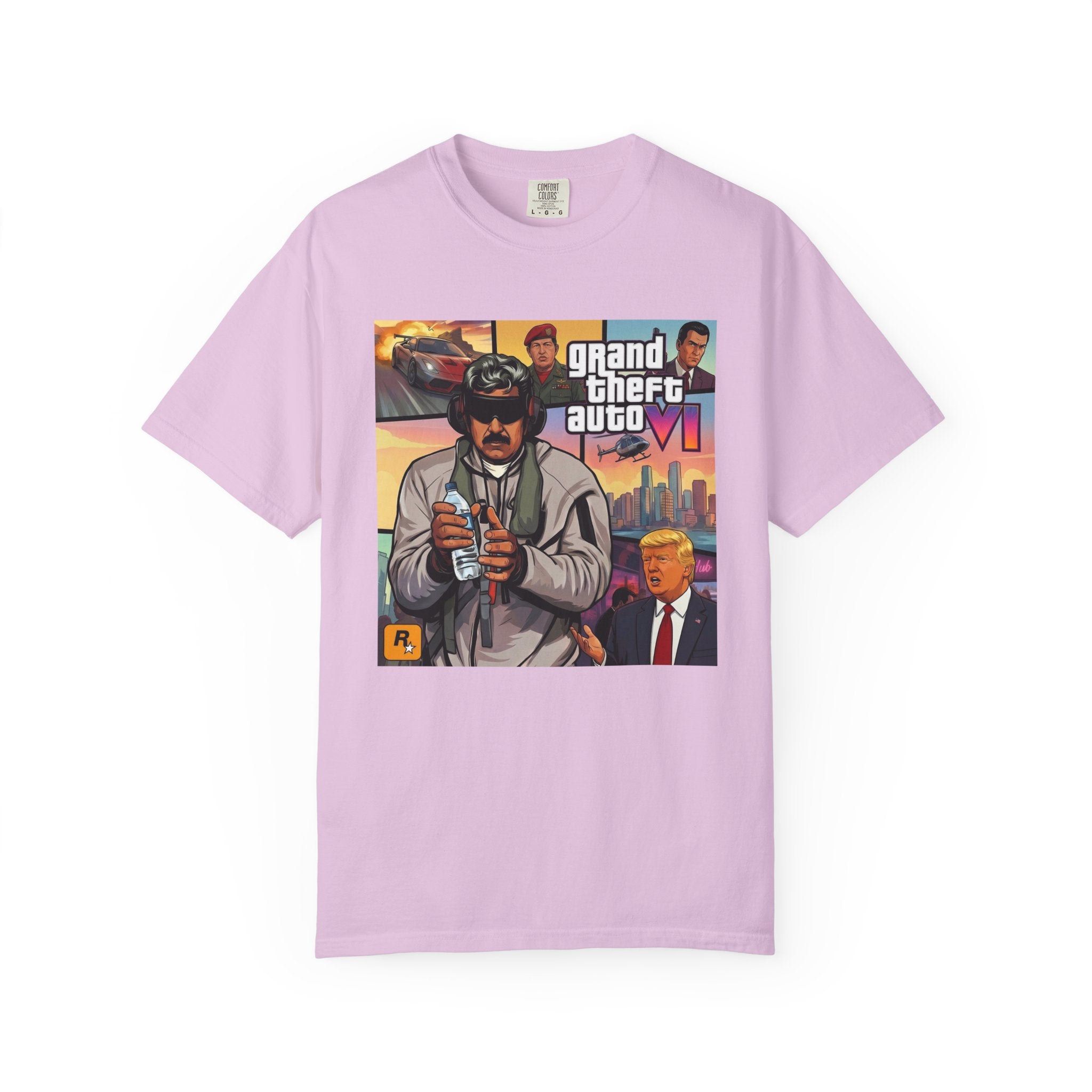 3E M4DURO GTA 6 - Unisex Garment-Dyed T-shirt