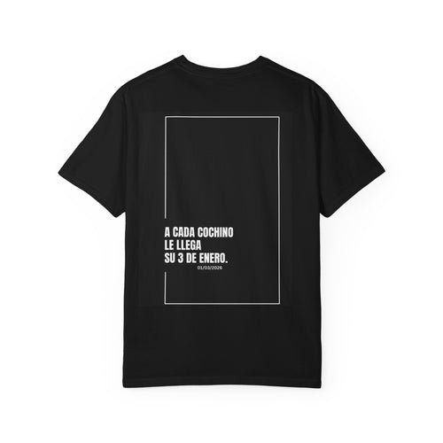 Unisex Cotton Black T-shirt - VZLA LIBRE